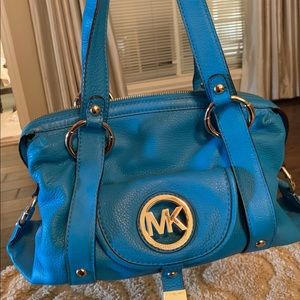 Michael Kors Turquoise Leather shoulder bag